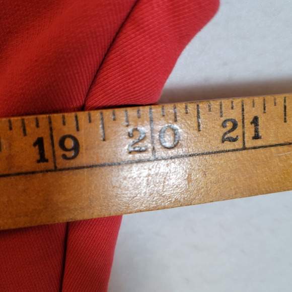 Pangaia Womens Mock Neck Organic Recycled Cotton Sweater Dress Size XS Red - Picture 12 of 13